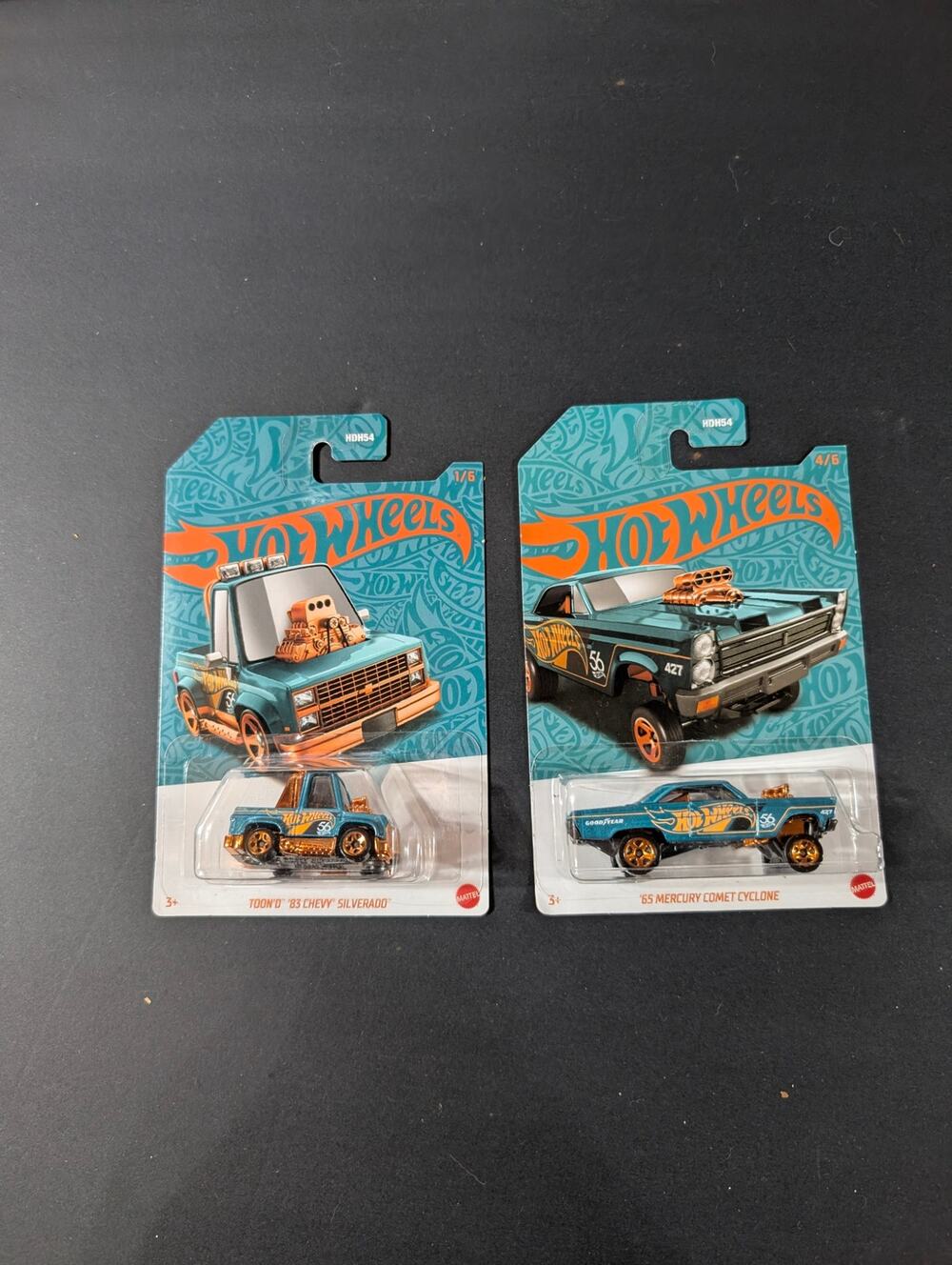 Hot Wheels 56th Anniversary Lot of 2 Chevy Trucks Sealed Die-Cast Cars
